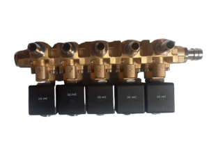 SCA037036 - Water valve assy 5 valve - 24V T mount (DM) - BLOK ZAWOROWY SCARAB 1